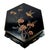 Mid-Century Chinese Lacquered Hexagon Side Table – 18” Floral Inlay Accent For Sale In San Francisco - Image 6 of 11