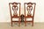 Henredon Georgian Carved Mahogany Side Chairs or Dining Chairs, Pair For Sale - Image 12 of 14