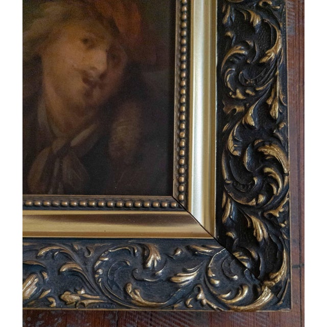 18th Century 18th or 19th Century Dutch Flemish School Oil Painting Study of a Tronie Figure For Sale - Image 5 of 17