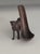 1940s 1940s Bronze Speltered Metal Borzoi Copper Pipe Holder Russian Wolfhound For Sale - Image 5 of 9