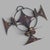 Danish Brutalist Wall Sculpture and Candleholder by Henrik Horst, 1970s For Sale - Image 6 of 9