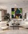 A free and vibrant composition where forms meet without ever being constrained. Here, color becomes a language: deep...