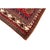 Tribal 1900s Red Vibrant Field Antique Caucasian Tribal Geometric Akstafa Kazak Rug For Sale - Image 3 of 9