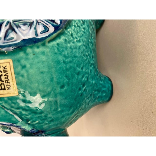 Colorful Fat Lava Pottery Piggy Bank from Bay Ceramics, Germany, 1970s For Sale - Image 17 of 18