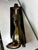 Vintage 1987 Solid Brass Panther Sculpture on Black Base – 23” Long, 14.8 LBS For Sale In Miami - Image 6 of 12