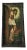 Painting of Jesus on a Wooden Board, 1900s For Sale