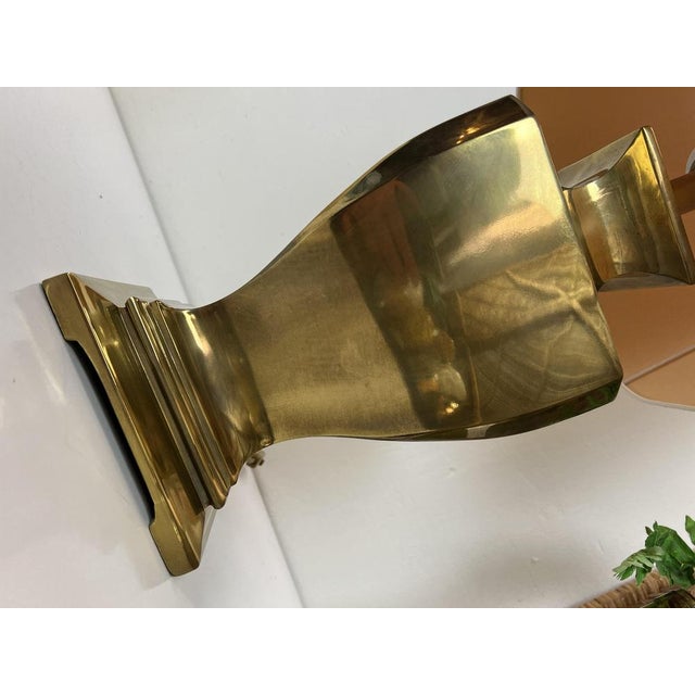 Brass Dome Table Lamp from Deknudt, Belgium, 1970s For Sale - Image 13 of 18