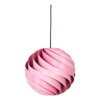 Vintage Danish Turbo Pendant Lamp by Louis Weisdorf for Lyfa, 1965 For Sale