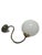 1950s Vintage Art Deco Wall Lamp, Poland, 1950s For Sale - Image 5 of 5