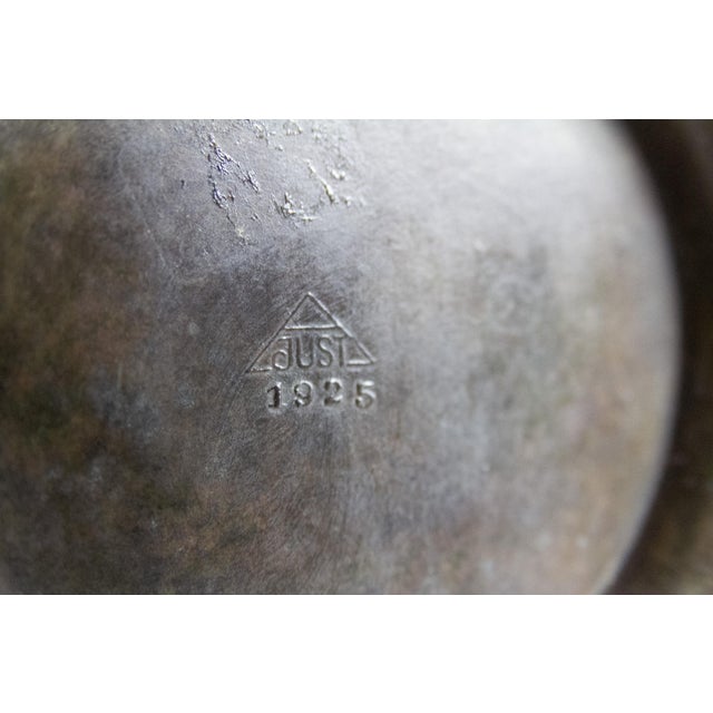 Danish Art Deco Vase in Disko Metal by Just Andersen, 1930s For Sale - Image 6 of 18