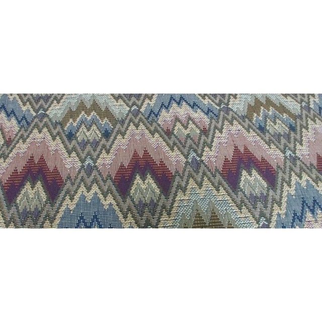 1980s Baker Furniture French Carved Leg Living Room Lounge Arm Club Chair For Sale - Image 9 of 12