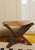 Brutalist Folding Stool in Leather, 1950s For Sale - Image 10 of 18
