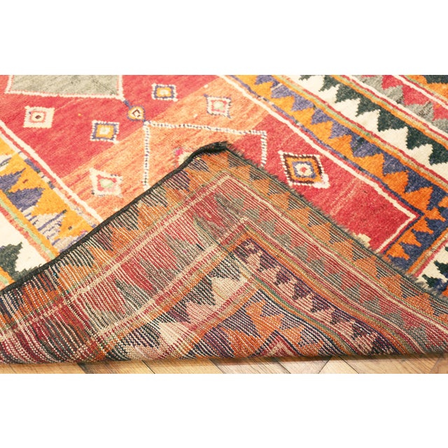Nazmiyal Collection Vintage Persian Gabbeh Rug For Sale - Image 9 of 9