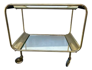 French Art Deco Bar Cart, 1930s