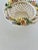 1980s 1980s Vintage European Ceramic Floral Basket For Sale - Image 5 of 9