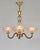 Metal French Art Deco Chandelier by Boris Lacroix 1930s France For Sale - Image 7 of 13