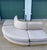 Sectional Sofa With Brass Plinth Base For Sale - Image 10 of 18