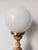 Large Egg Lamp in Onyx and Opaline Glass, 1950s For Sale - Image 4 of 7