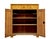19th Century Swedish Tiger Birch Cupboard, 1870 For Sale - Image 4 of 12