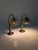 Vintage Torres Green Rattan Lamps by Mario Lopez, 1990s, Set of 2 For Sale - Image 10 of 16
