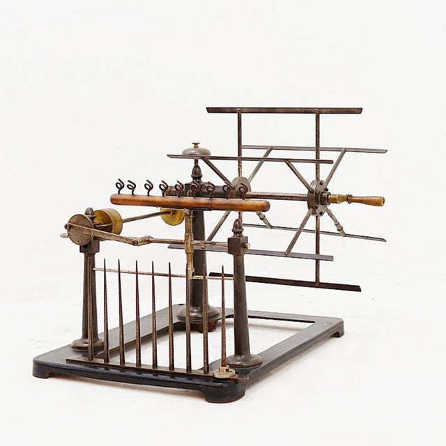 Early 20th Century Industrial Wrap Reel Machine For Sale - Image 14 of 14