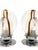 1970s Toni Zuccheri, Murano Blown Glass Lamps, Mazzega, Murano Italy - Set of 2 For Sale - Image 9 of 13