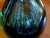 Emerald Signed 1968 Dominick Labino Emerald Green Luster Studio Art Glass Vase For Sale - Image 8 of 16