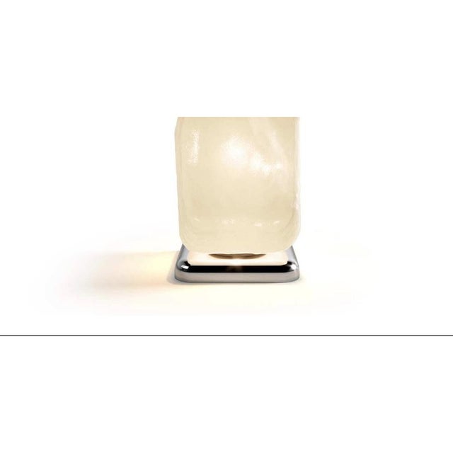 Gold White II Wax, Stone, Light Table Lamp in Glass by Linde Freya Tangelder for Cassina For Sale - Image 8 of 18