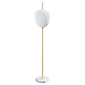 Golden Brass J14 Floor Lamp from Disderot