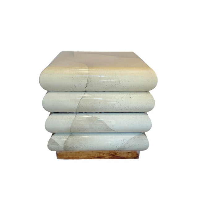 Postmodern Mid 20th Century Postmodern Bubble Side Table, Made in Italy For Sale - Image 3 of 12