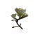Italian Vintage Capodimonte Porcelain Rose Bouquet on Metal Branch, Italy For Sale - Image 3 of 5