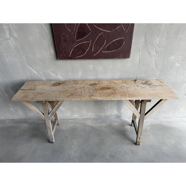 Early 20th Century French Rustic Console For Sale - Image 4 of 5
