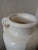 Lovely Italian white ceramic vase with scroll style handles. Made in the 90s, and in excellent condition. No chips or...