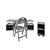 Desk and Chair Set fom Castiglioni, 1979, Set of 2 For Sale - Image 9 of 15