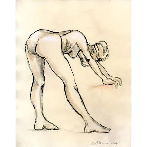 The Tea Stained Figure Series is a monochromatic group of small ink and charcoal drawings taken from quick poses in life...