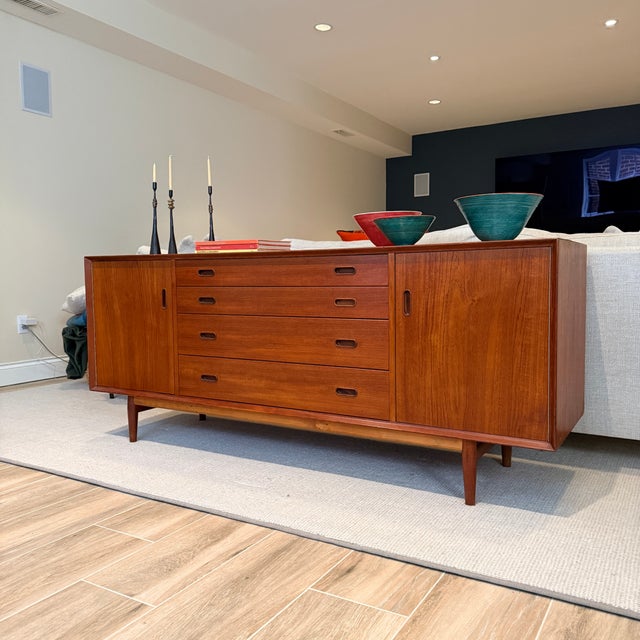 Arne Vodder for Sibast Teak Sideboard, 1960s For Sale - Image 11 of 13