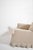 1960s Off White Textured Fabric Fringe Armchairs, 1960s, Set of 2 For Sale - Image 5 of 6