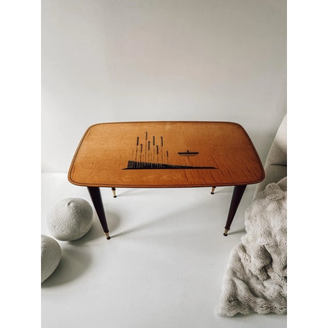 Mid-Century Coffee Table with Wooden Top, 1960s For Sale - Image 12 of 18