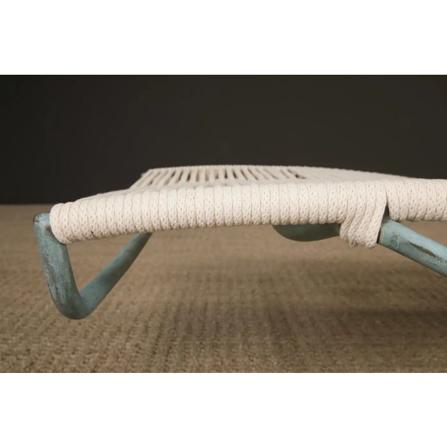 Walter Lamb for Brown Jordan Bronze 'Waikiki' Rocking Chaise Lounge, Circa 1960s For Sale - Image 9 of 18