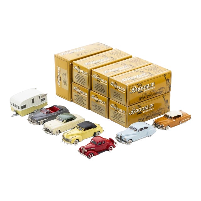 The Brooklyn Collection Cars, Set of 7 For Sale