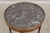 French Louis XVI Style Marble Top Round Lamp Table For Sale - Image 10 of 15