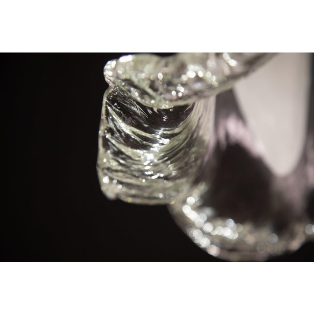 Midcentury Murano White Pendant, 1980s For Sale - Image 9 of 11