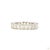 5.28 Carat Princess Cut Diamond Gold Ring, Size 6.5 For Sale - Image 9 of 9