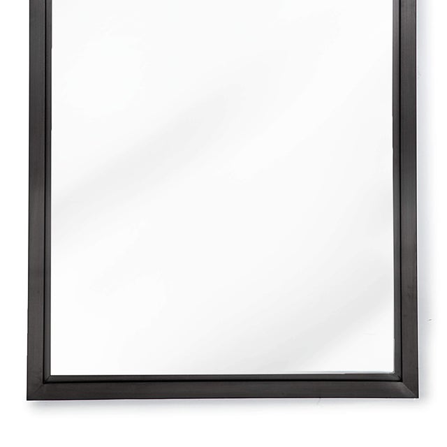 Traditional Regina Andrew Rectangle Mirror in Steel For Sale - Image 3 of 5