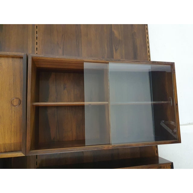 Wall Unit by K. Kristiansen for Feldballes Mobelfabrik, 1960s For Sale - Image 12 of 18