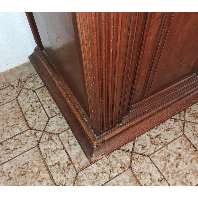 Renaissance Walnut 2-Part Buffet, 17th Century For Sale - Image 5 of 9