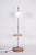 Bauhaus Adjustable Floor Lamp in Walnut and Chrome attributed to R. Slezák, Czech, 1930s For Sale - Image 9 of 13