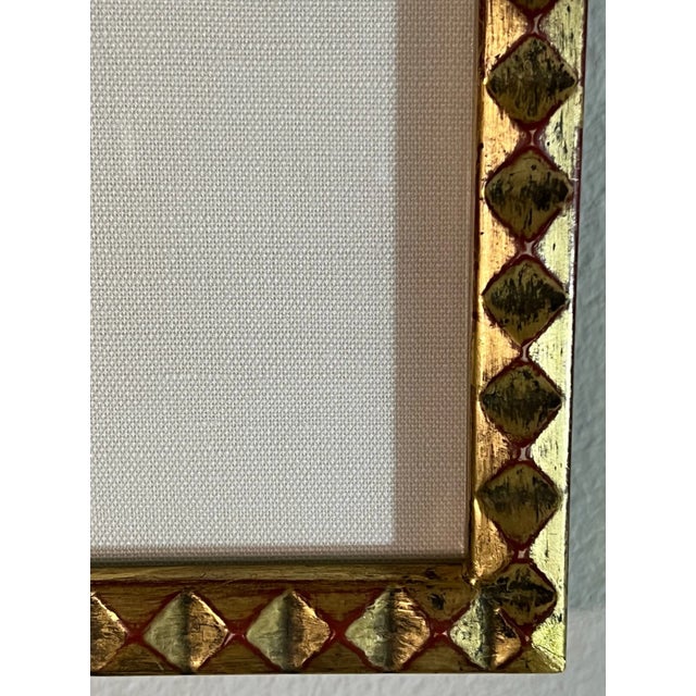 19th Century Vintage 19th Century, Gilt Framed Color Urbain Dubois Engraving of Five Elaborate Dishes From La Cuisine Classique, Under Glass For Sale - Image 5 of 8