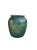 This glazed Chinese ceramic jar from the turn of the 19th Century was once used for soy sauce production. It features a...