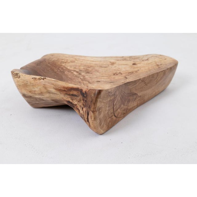 Wooden Bowl by Logniture For Sale - Image 4 of 12